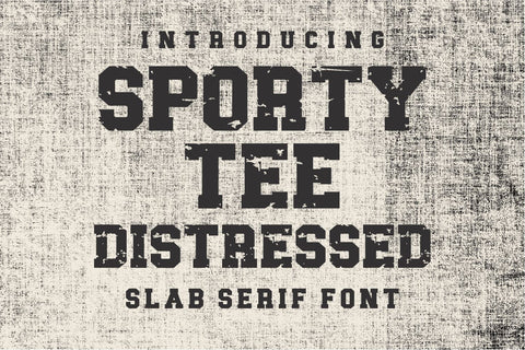 JP Sporty Tee Distressed Font Svg Cuttables 