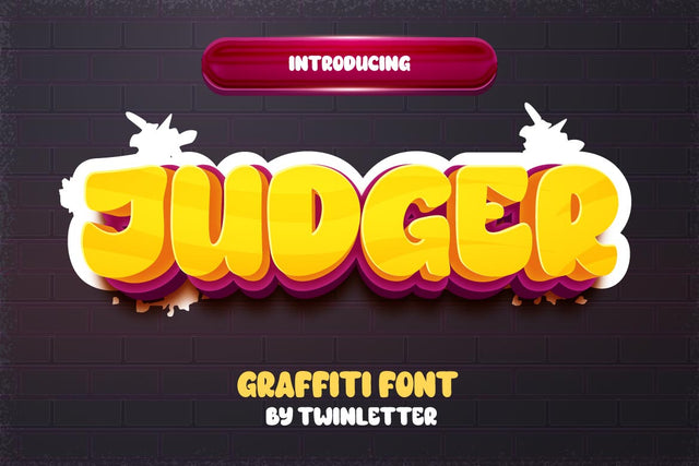 Judger Font twinletter 