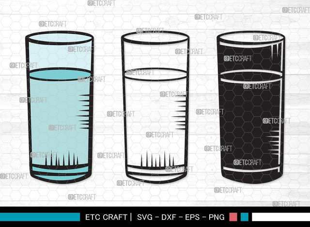 Jug With Glass SVG | Jug Svg | Pitcher Svg | Water Pitcher Svg | Jug With Glass Clipart SVG ETC Craft 