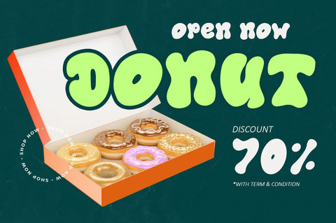 Juki - Bold Display Font Font Illushvara Design 