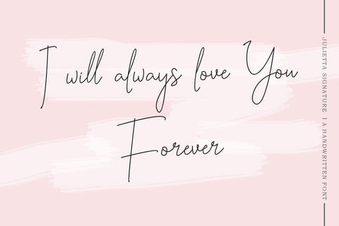 Julietta Signature Font Madatype Studio 