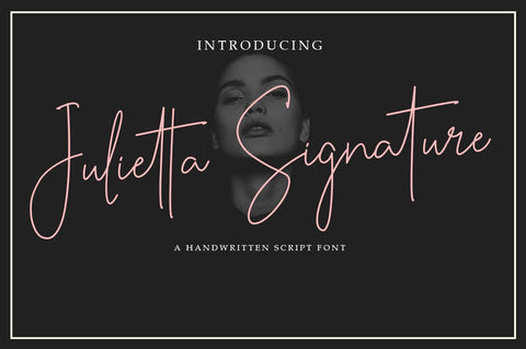 Julietta Signature Font Madatype Studio 