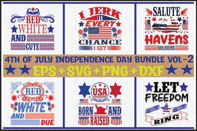 July 4th svg bundle of cute 4th of july designs SVG thesvgfactory 