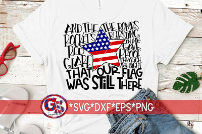 July 4th Typography SVG DXF EPS PNG SVG Greedy Stitches 