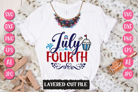 July Fourth SVG Cut File SVG Newmockups 