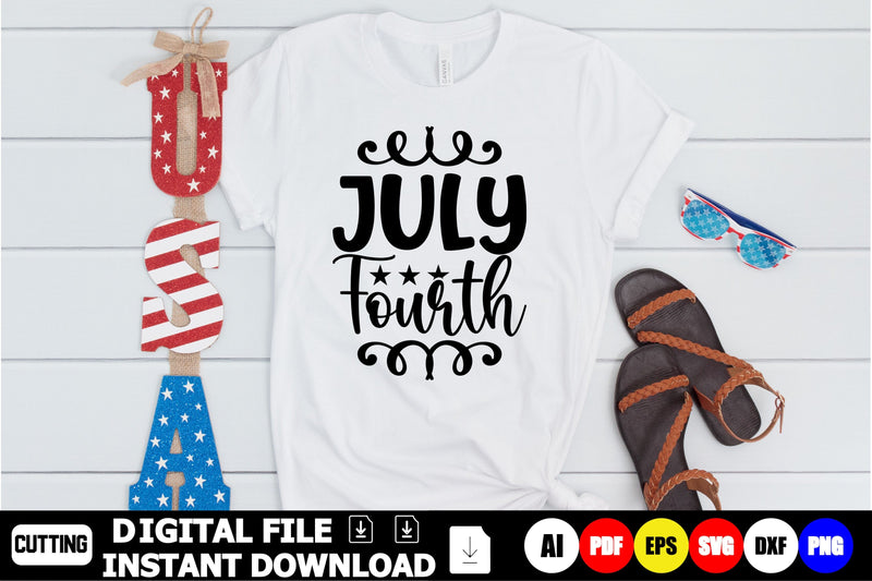 July Fourth SVG Shahin alam 