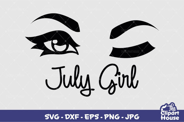 July Girl SVG The Clipart House 