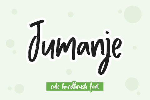 Jumanje Font Abo Daniel Studio 