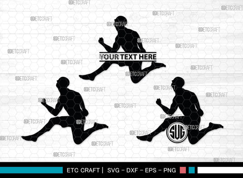 Jumping People Monogram, Jumping People Silhouette, Jumper Svg, Jump Svg, Jumping Svg, Human Jumping Svg, SB00369 SVG ETC Craft 