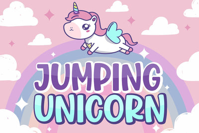 Jumping Uncorn Font Subectype Studio 