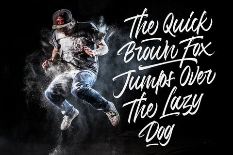 Jumps Steady Script Font Creatype Studio 