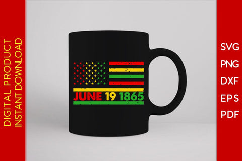 June 19 1865 Juneteenth SVG PNG PDF Cut File SVG Creativedesigntee 