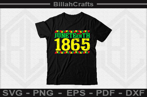 Juneteenth 1865 Afro African American SVG File SVG BillahCrafts 