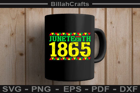 Juneteenth 1865 Afro African American SVG File SVG BillahCrafts 