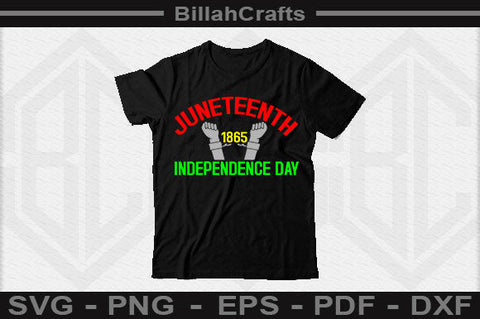 Juneteenth 1865 Independence Day SVG File SVG BillahCrafts 