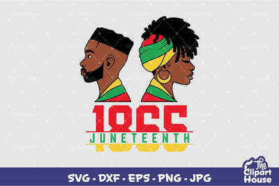 Juneteenth 1865 People SVG The Clipart House 