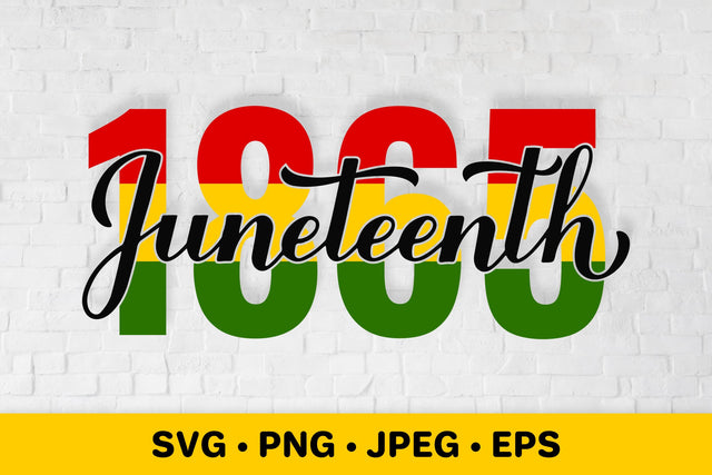 Juneteenth 1865 SVG. Freedom Day. African American holiday SVG LaBelezoka 