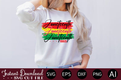 Juneteenth 1865 SVG SVG designmaster24 