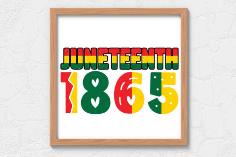 Juneteenth 1865 SVG SVG Regulrcrative 