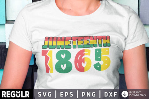Juneteenth 1865 SVG SVG Regulrcrative 