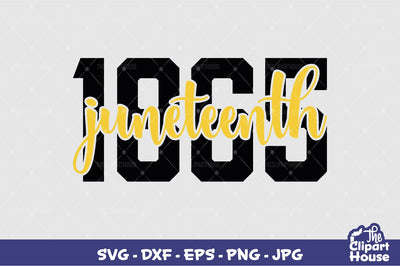 Juneteenth 1865 SVG The Clipart House 