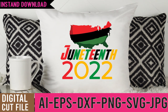 Juneteenth 2022 SVG Design SVG BlackCatsMedia 