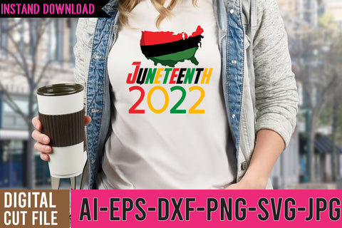 Juneteenth 2022 SVG Design SVG BlackCatsMedia 