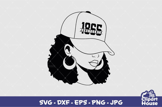 Juneteenth African American Woman SVG The Clipart House 