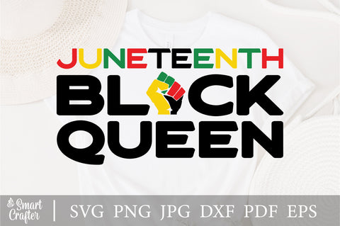 Juneteenth black queen SVG, Black History SVG SVG Fauz 