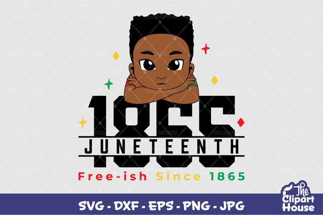 Juneteenth Boy SVG The Clipart House 