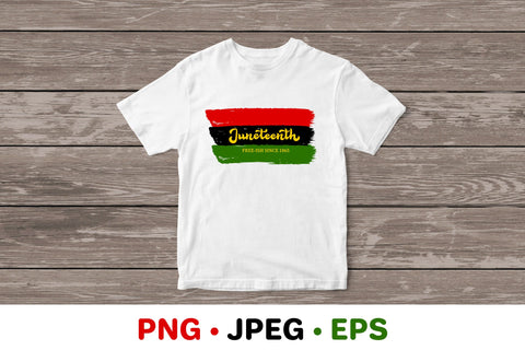 Juneteenth. Distressed Freedom Day flag. Sublimation design Sublimation LaBelezoka 