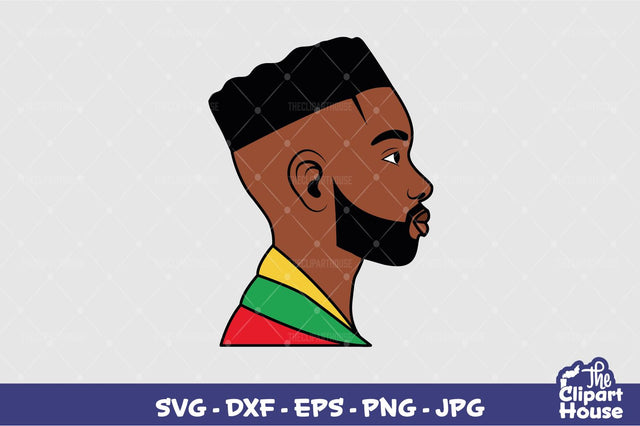 Juneteenth Flag Man 2 SVG The Clipart House 