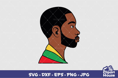 Juneteenth Flag Man SVG The Clipart House 