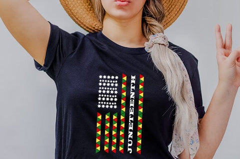 juneteenth flag svg,juneteenth svg,png,shirt design SVG BB Type Studios 