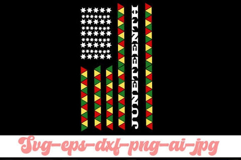 juneteenth flag svg,juneteenth svg,png,shirt design SVG BB Type Studios 