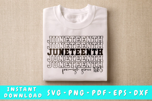 Juneteenth free-ish since 1865 SVG SVG HappyDesignStudio 