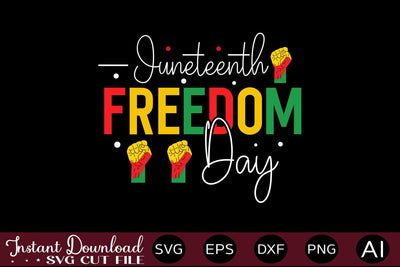 Juneteenth Freedom Day SVG SVG designmaster24 