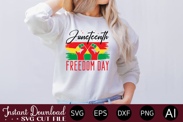 Juneteenth Freedom Day SVG SVG designmaster24 