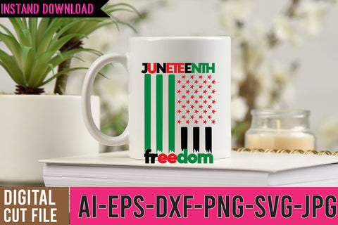 Juneteenth Freedom SVG Cut File SVG BlackCatsMedia 