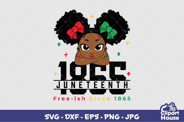 Juneteenth Girl 3 SVG The Clipart House 