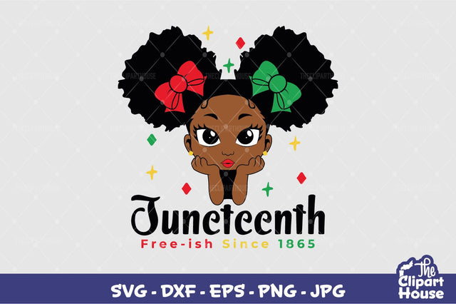 Juneteenth Girl SVG The Clipart House 