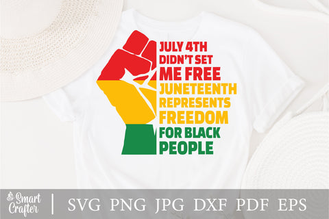 Juneteenth, July 4th, 4th of July, svg Juneteenth SVG, Black History SVG Fauz 