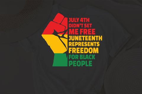 Juneteenth, July 4th, 4th of July, svg Juneteenth SVG, Black History SVG Fauz 