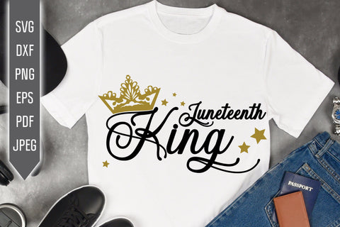 Juneteenth King And Queen Svg. Juneteenth Svg. Black King Svg. Black Queen Svg. Matching Shirts. Black Lives Matter Svg. Cricut, Silhouette SVG Mint And Beer Creations 