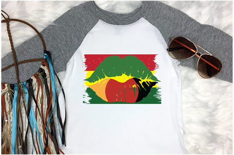 Juneteenth Lips Sublimation Sublimation Jagonath Roy 