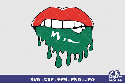 Juneteenth Lips SVG The Clipart House 