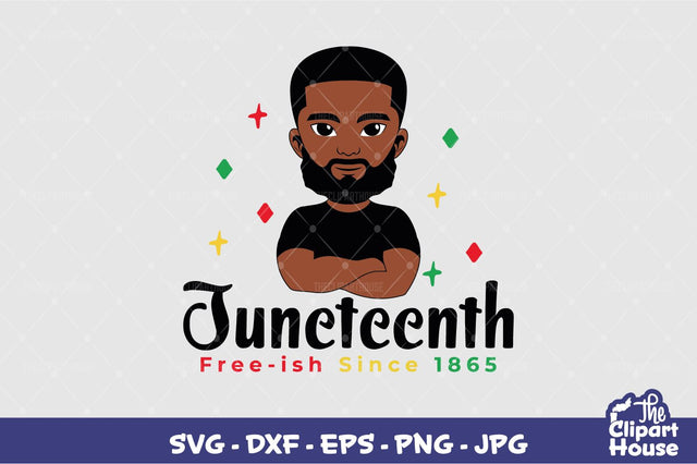 Juneteenth Man SVG The Clipart House 