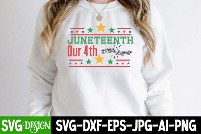 Juneteenth Our 4th SVG Cut File, Juneteenth Our 4th SVG Design ,Juneteenth SVG Cut File, Juneteenth Sublimation Design, Black hIstory SVG Bundle , Black Woman SVG Design SVG BlackCatsMedia 