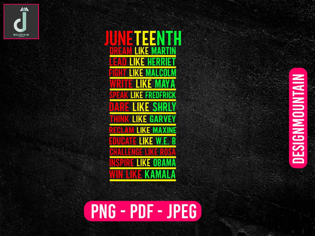 Juneteenth PNG Sublimation Design, Juneteenth Bundle PNG, 1865 Juneteenth png, Black History png Sublimation Alihossainbd 