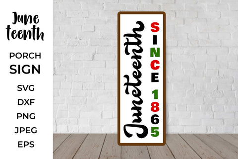 Juneteenth Porch Sign. Juneteenth Farmhouse Sign SVG SVG LaBelezoka 